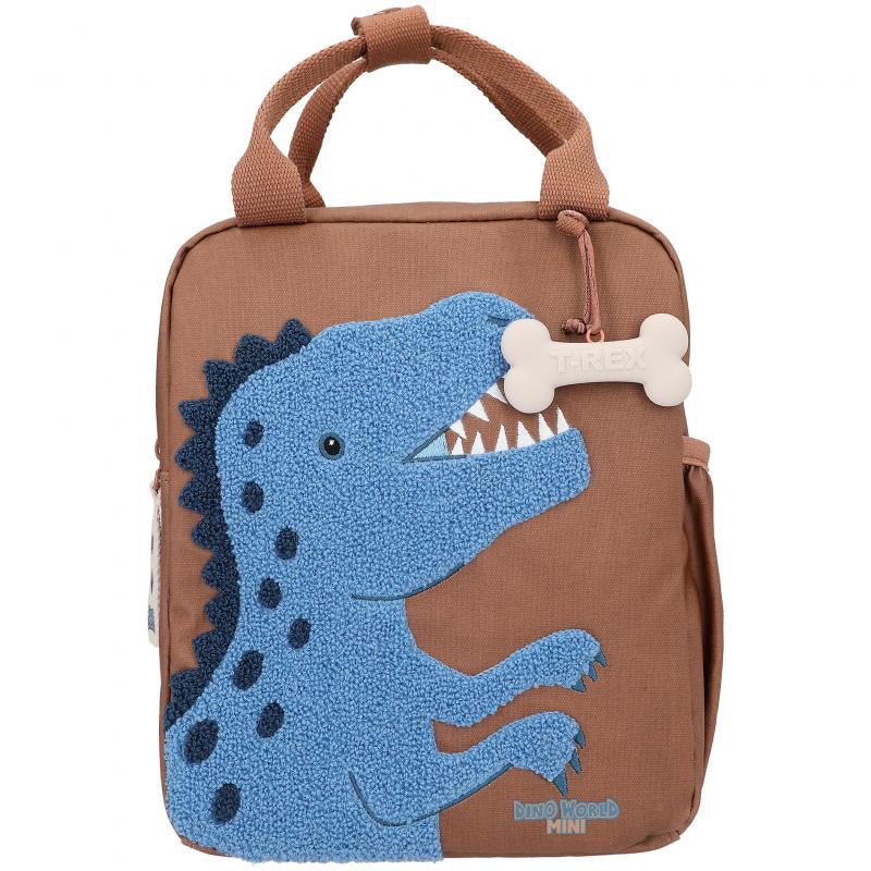Depesche Dino World Small Backpack Brown Dino Mini
