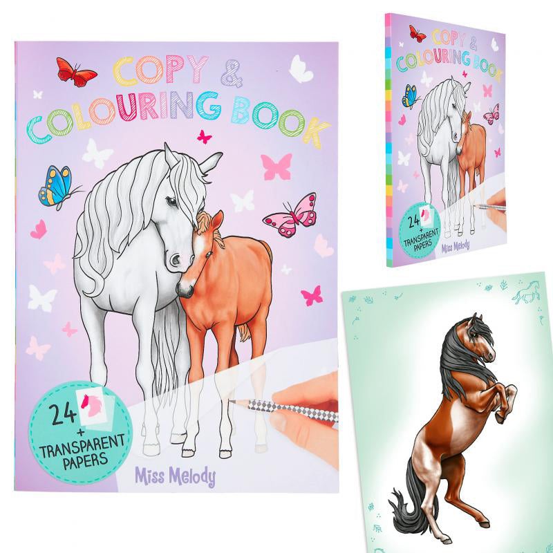 Depesche Miss Melody Copy & Colouring Book