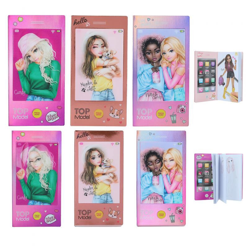 Depesche Topmodel Mini Colouring Book with Sound (1pc)
