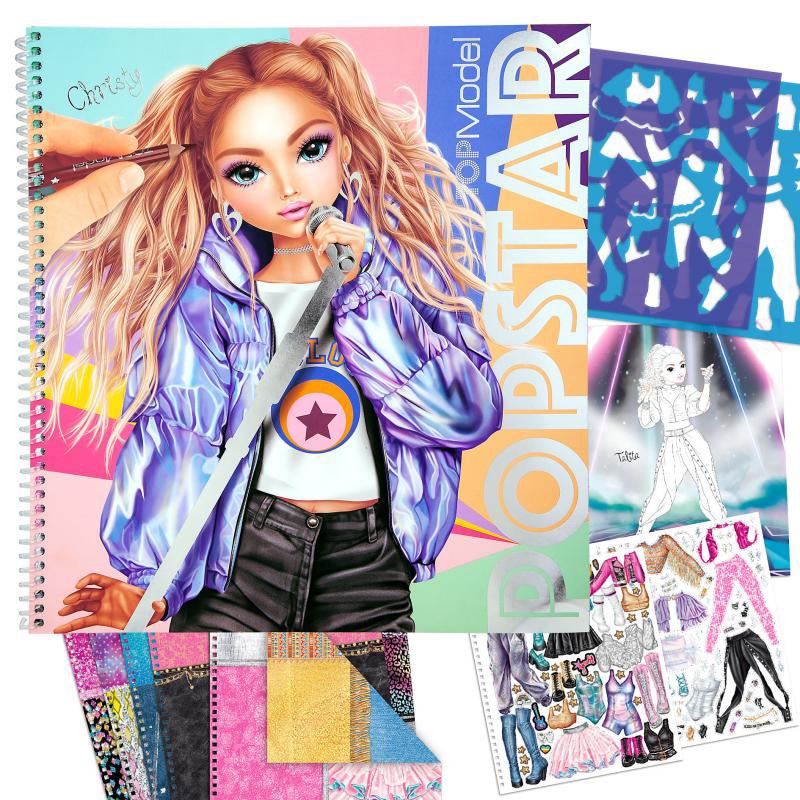 Depesche Topmodel Popstar Colouring Book