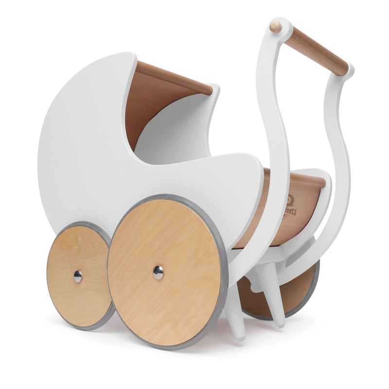 Kinderfeets Pram & Walker - White