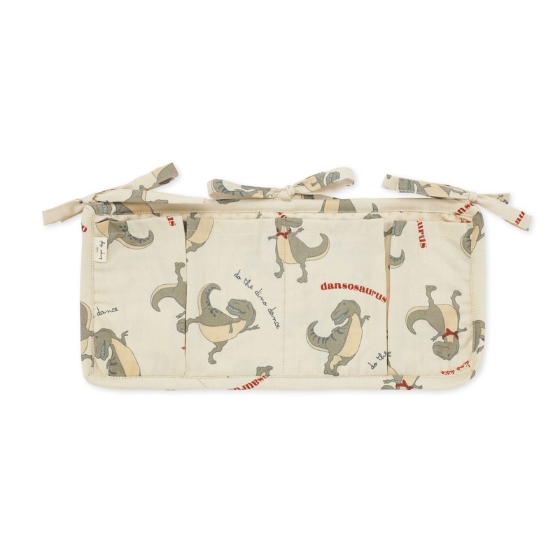 Konges Sljd Quilted Bed Pockets Dansosaurus