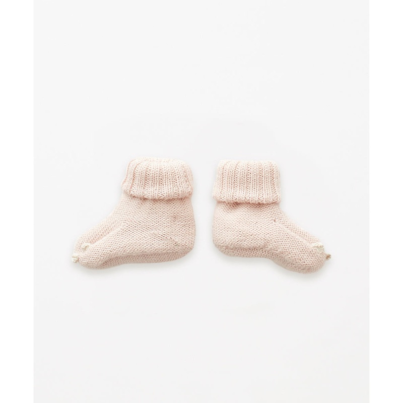 Oeuf Unicorn Booties Lt Pink