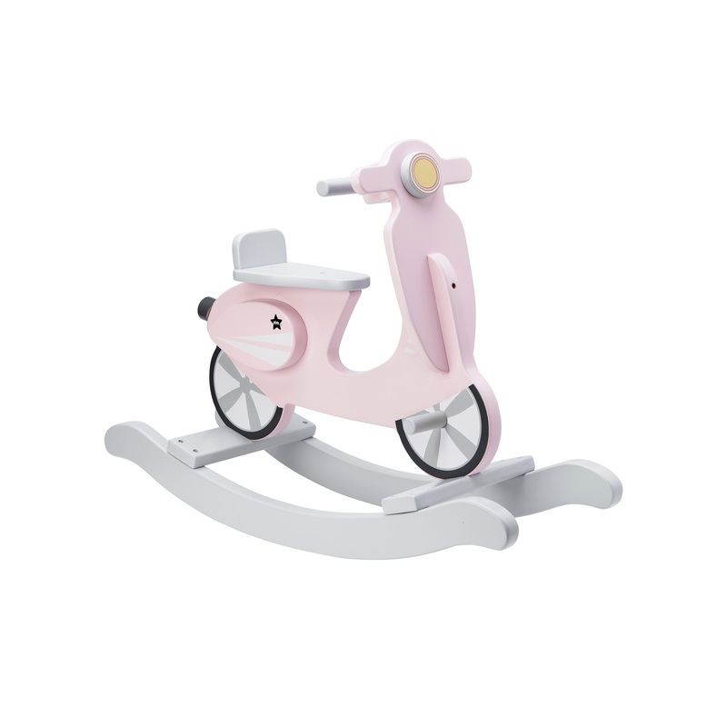 Kid's Concept Rocking Scooter Pink/White