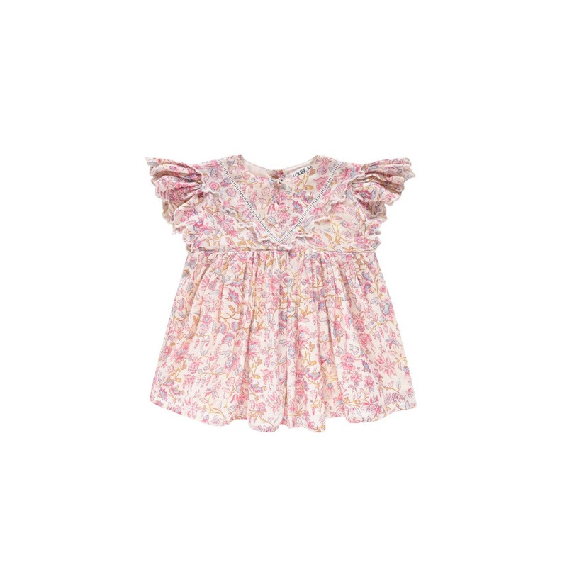 Louise Misha Dress Siloe Cream Padma Mudra