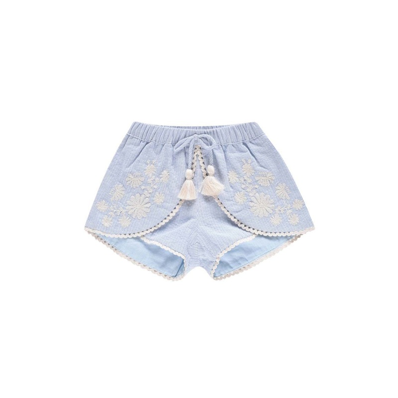 Louise Misha Short Asya Blue Stripes