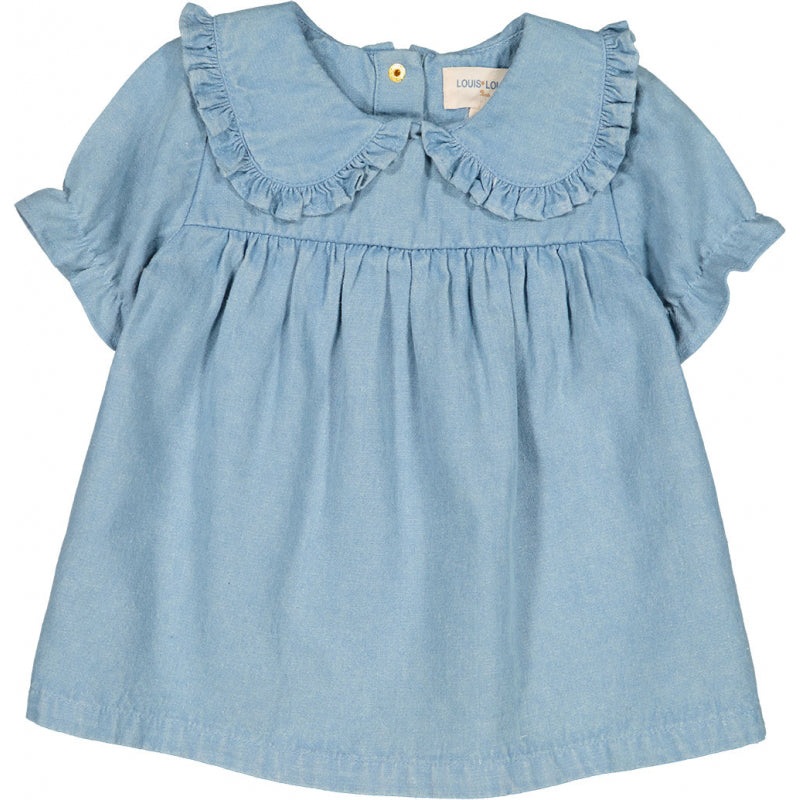 Louis Louise Dress Twiggy Blue