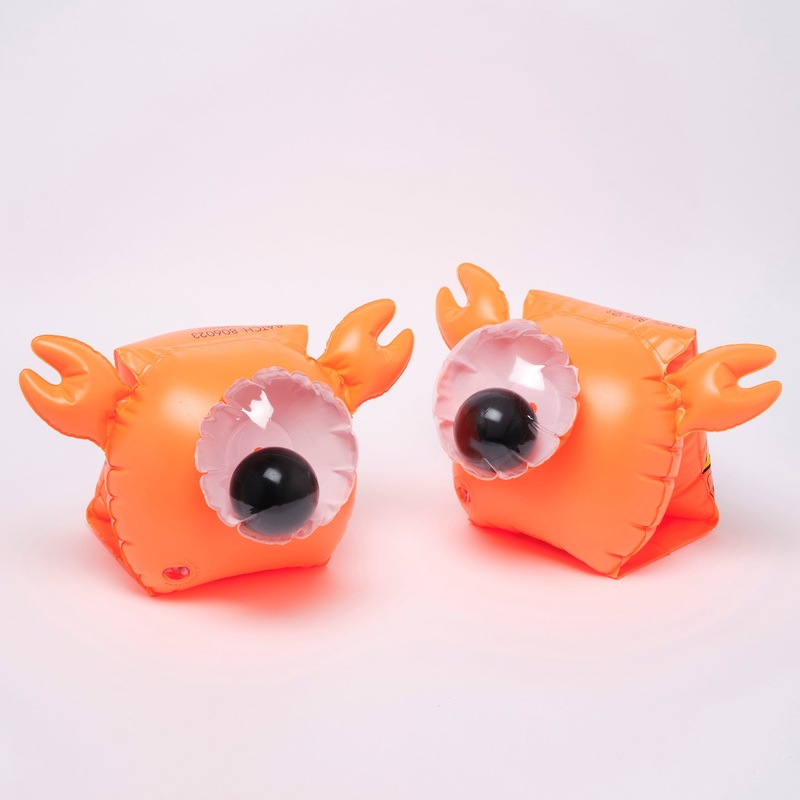SUNNYLiFE Buddy Float Bands Sonny The Sea Creature Neon Orange