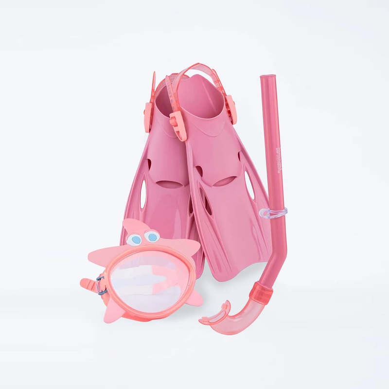 SUNNYLiFE Kids Dive Set Small Ocean Treasure Rose