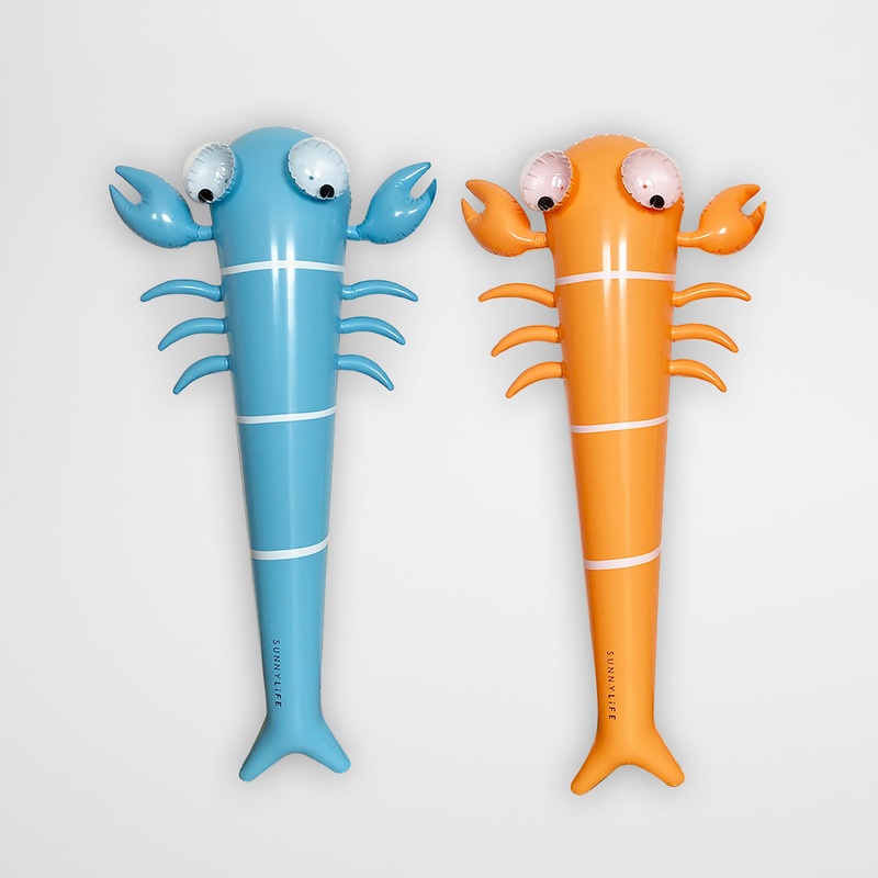 SUNNYLiFE Kids Inflatable Noodle Sonny The Sea Creature Neon Orange