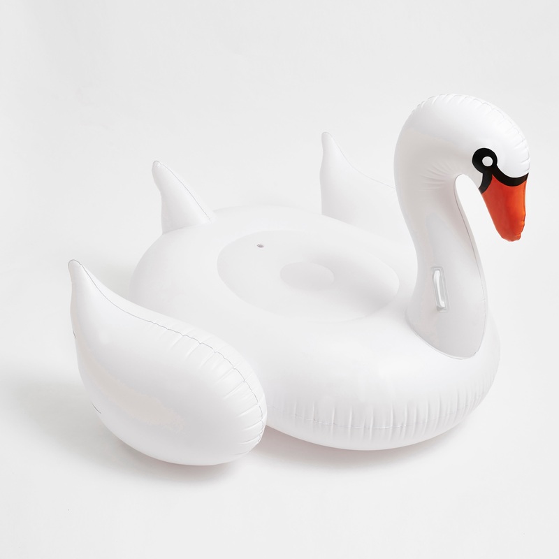 SUNNYLiFE Luxe Ride-On Float Swan
