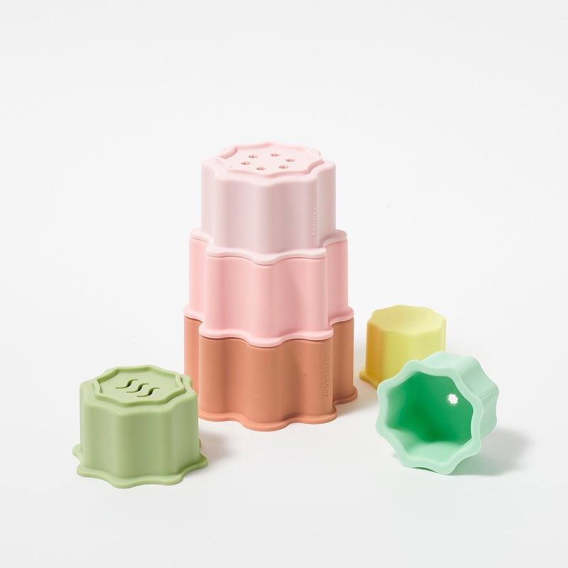 SUNNYLiFE Silicone Stacking Tower Circus