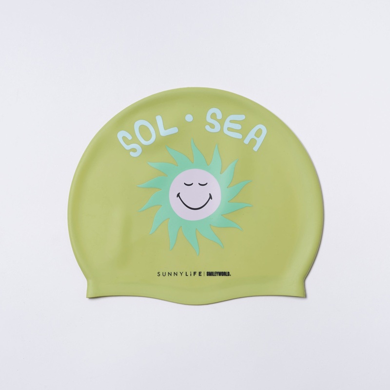 SUNNYLiFE Swimming Cap Smiley World Sol Sea