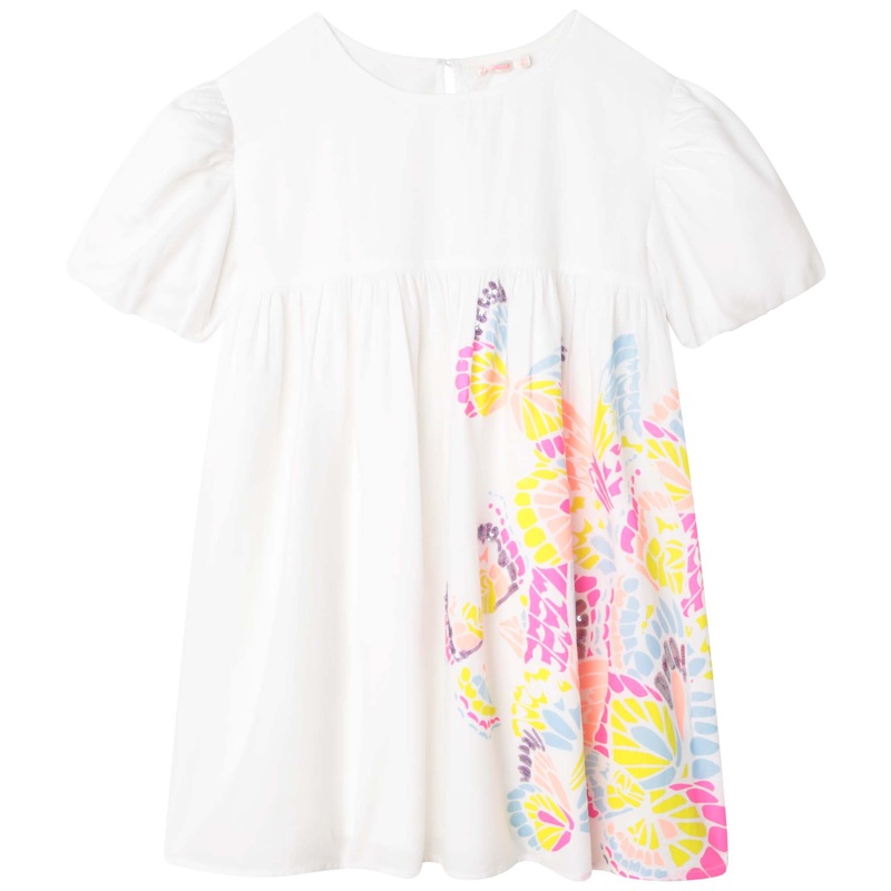 Billieblush Short Sleeved Dress White