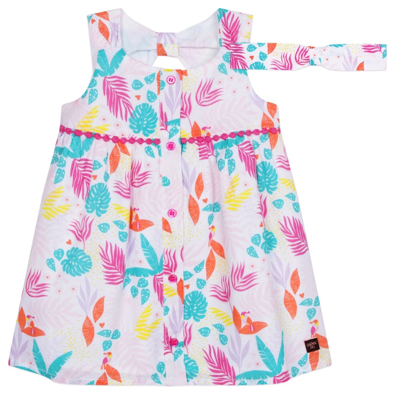 Carrement Beau Dress+Headband White