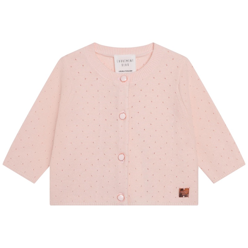 Carrement Beau Knitted Cardigan Apricot