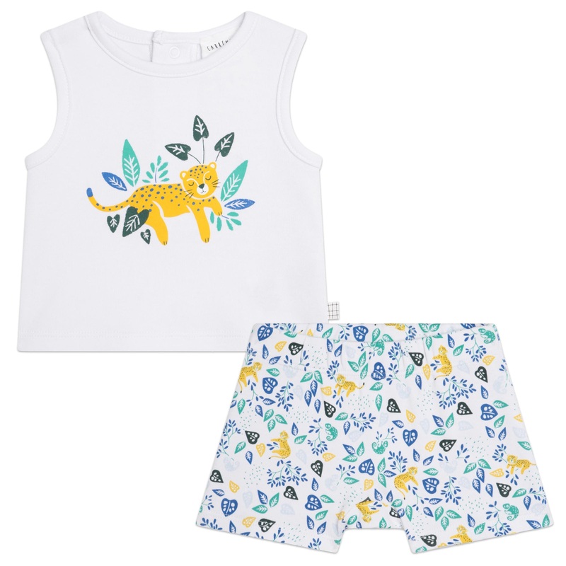 Carrement Beau T-Shirt+Shorts White