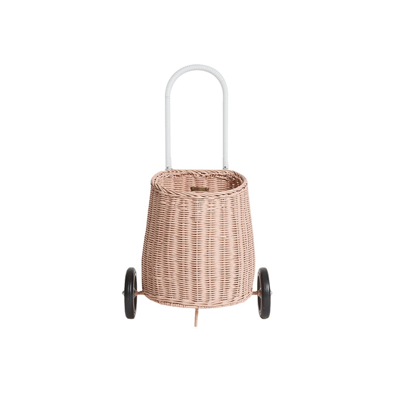 Olli Ella Rattan Original Luggy - Rose
