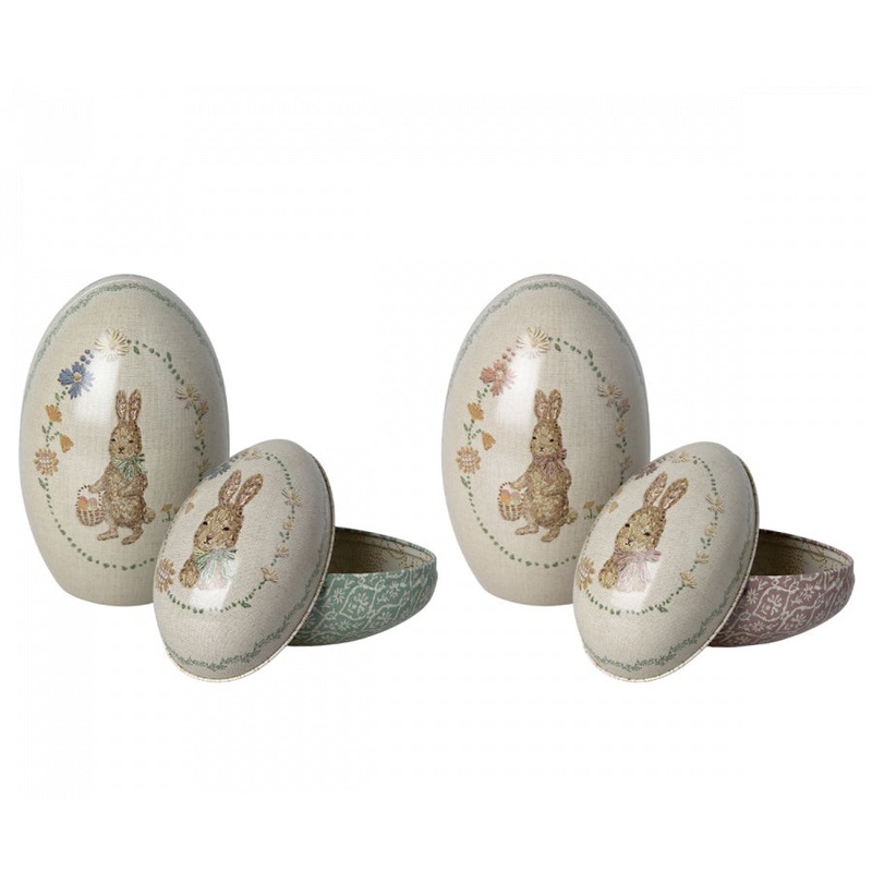 Maileg Easter Egg Set, Metal (1pc)