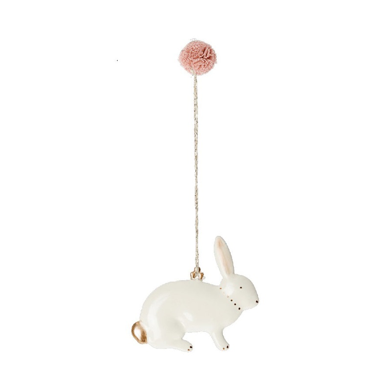 Maileg Metal Ornament, Bunny No. One