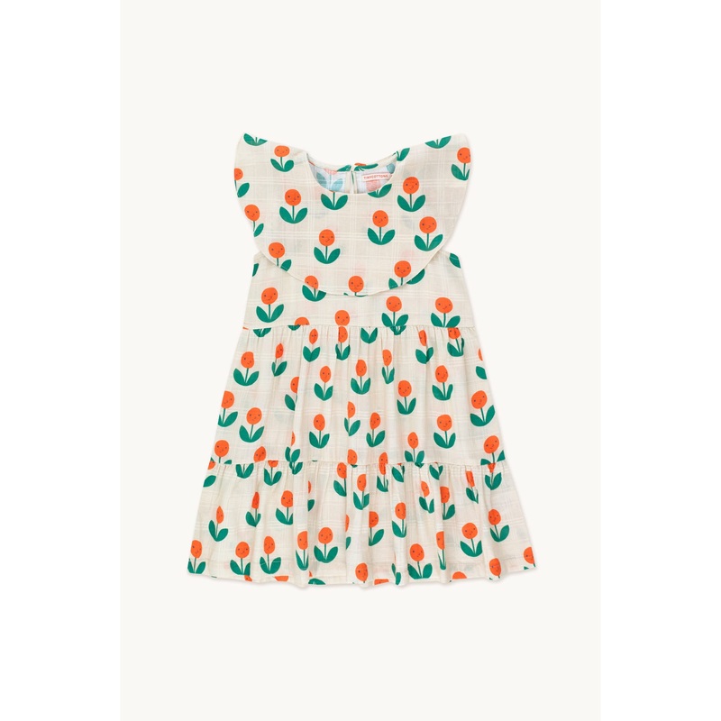 TINYCOTTONS Peonies Frills Dress LC