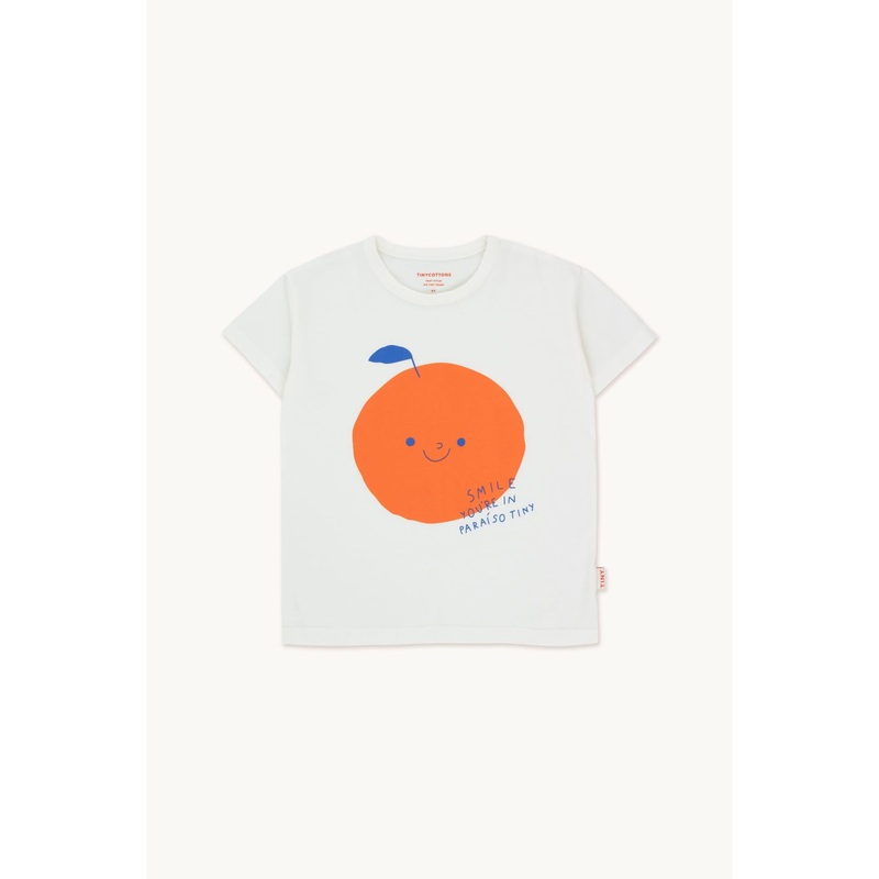 TINYCOTTONS Tangerine Tee OW/SR