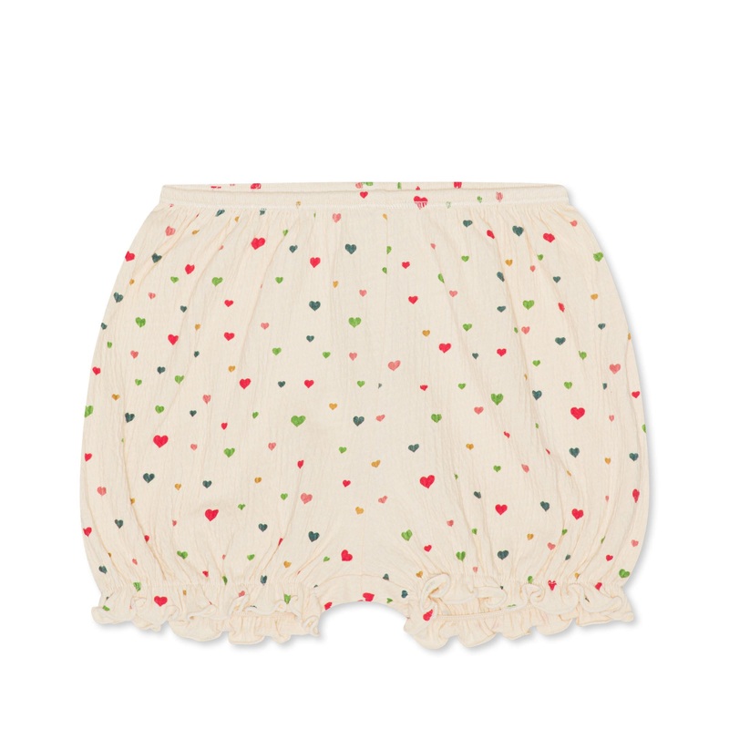 Konges Sljd Chleo Bloomers GOTS Multi Hearts
