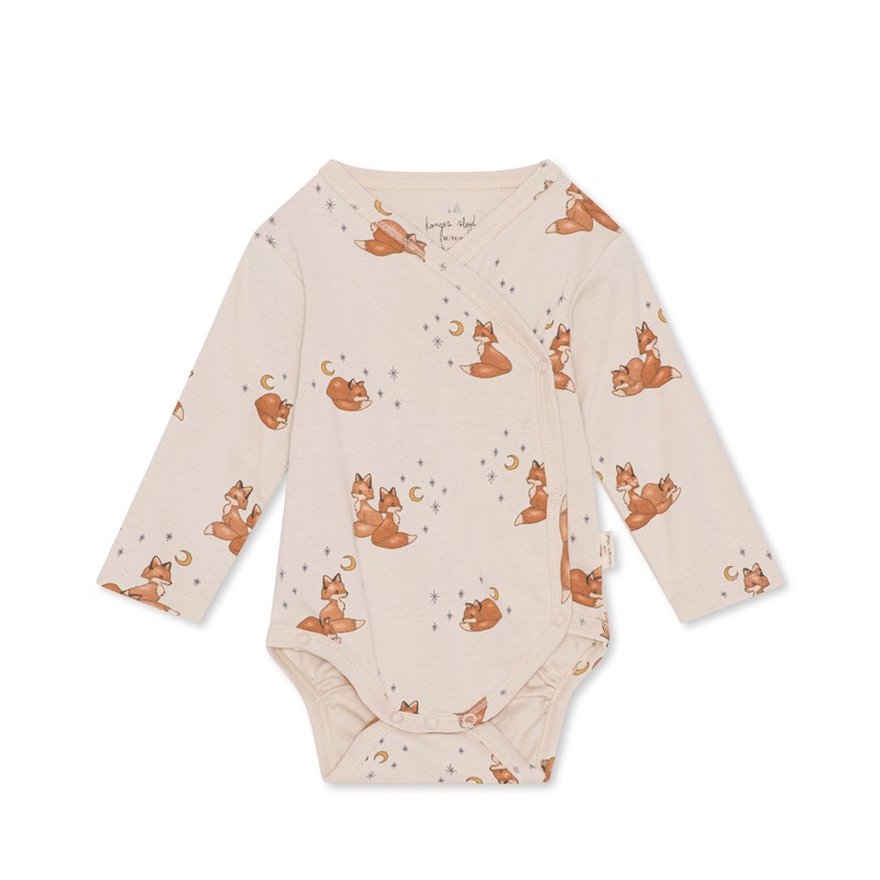 Konges Sljd Classic LS Newborn Body GOTS Foxie