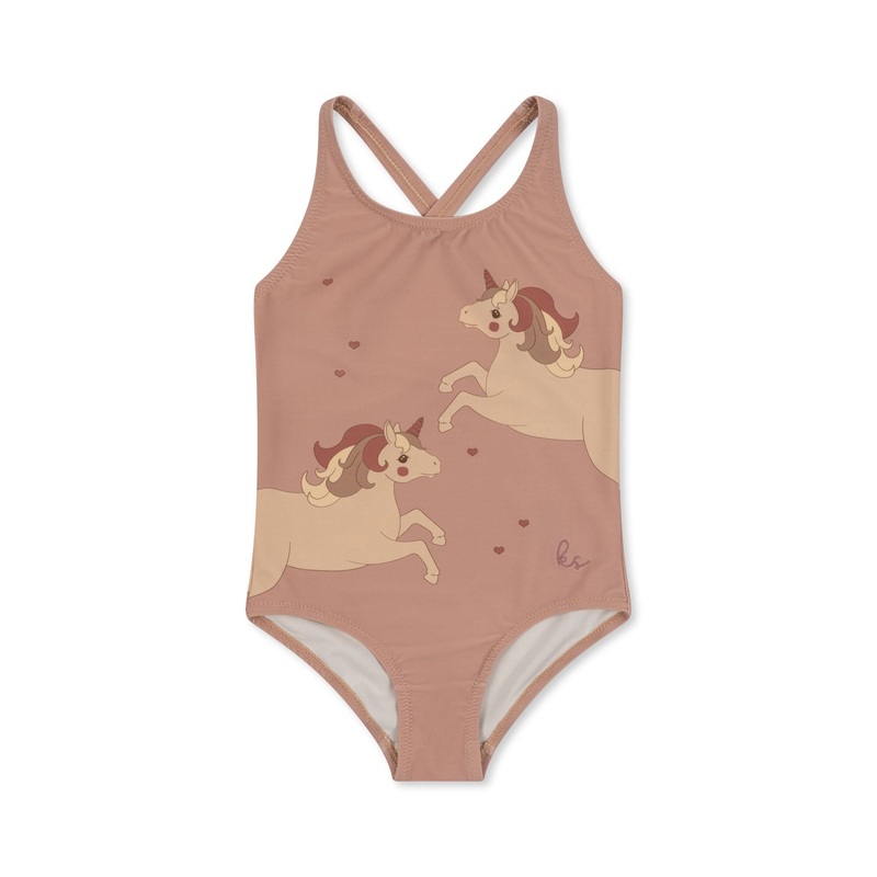 Konges Sljd Manuca Basic Swimsuit Unicorn