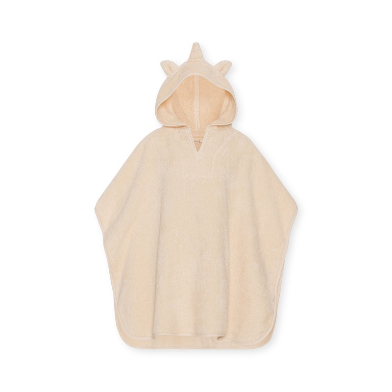 Konges Sljd Terry Poncho Animal Unicorn
