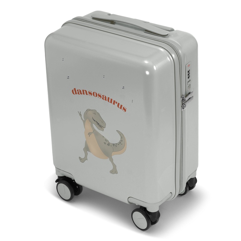 Konges Sljd Travel Suitcase Dansosaurus