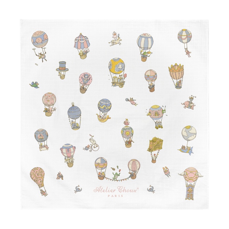 Atelier Muslin Pastel Circus 100x100cm