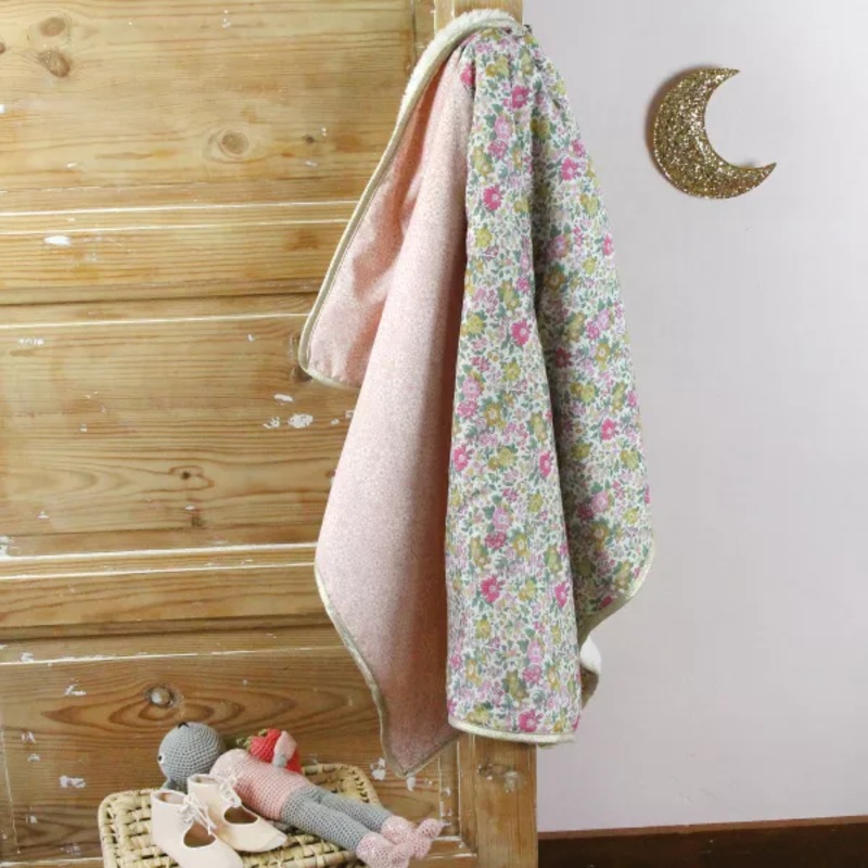 Barnabe aime le caf Baby Blanket Rosalie 73x90cm