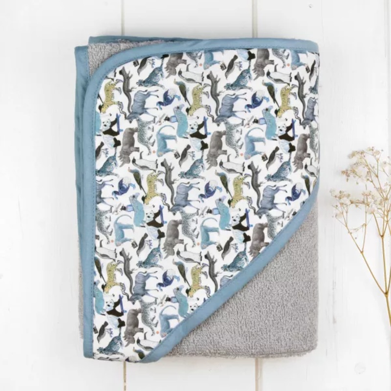 Barnabe aime le caf Bath Towel Marceau 79x79cm