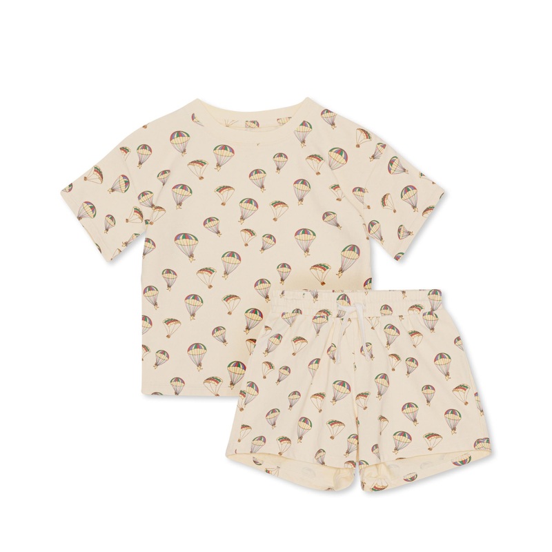 Konges Sljd 2 Pack Lin Set GOTS Leviter