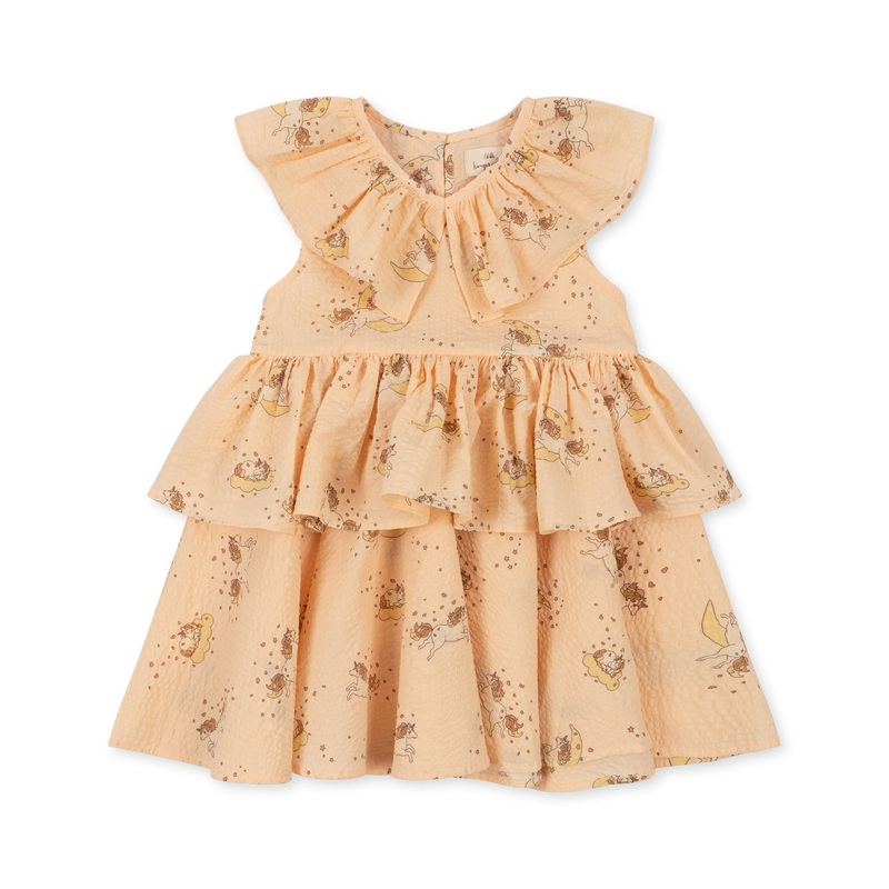 Konges Sljd Lunella Dress Unicorn Ciel