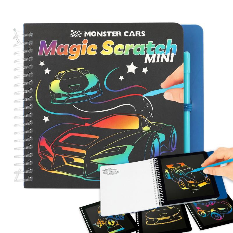 Depesche Monster Cars Mini Magic Scratch