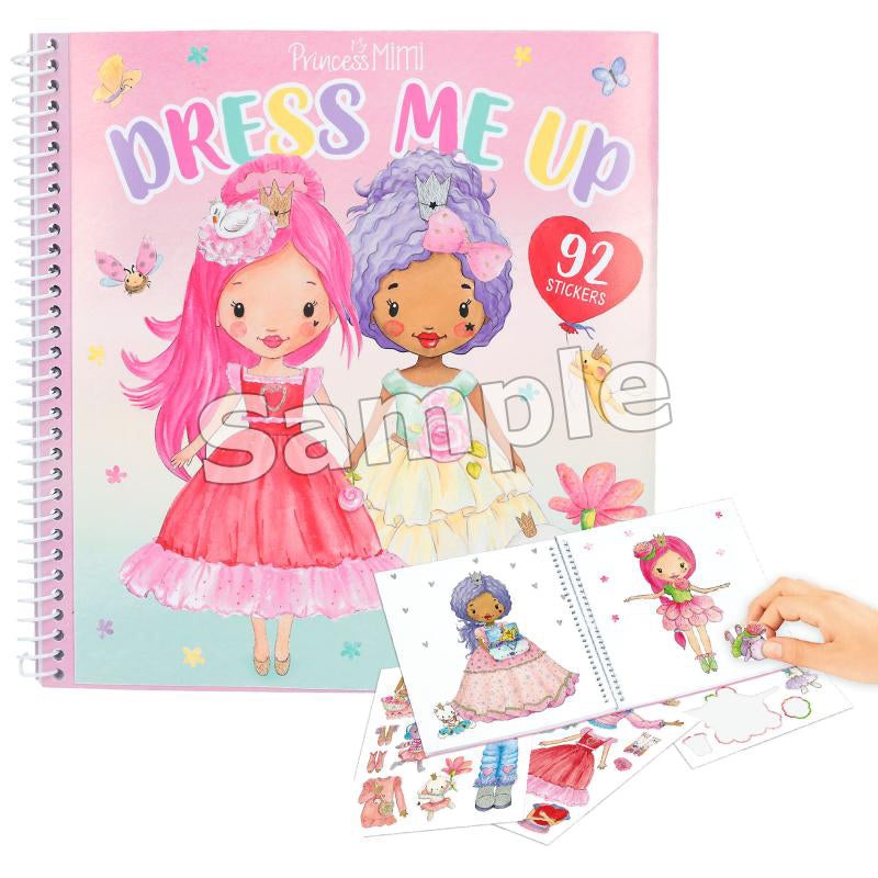 Depesche Princess Mimi Sticker Book Dress Me Up