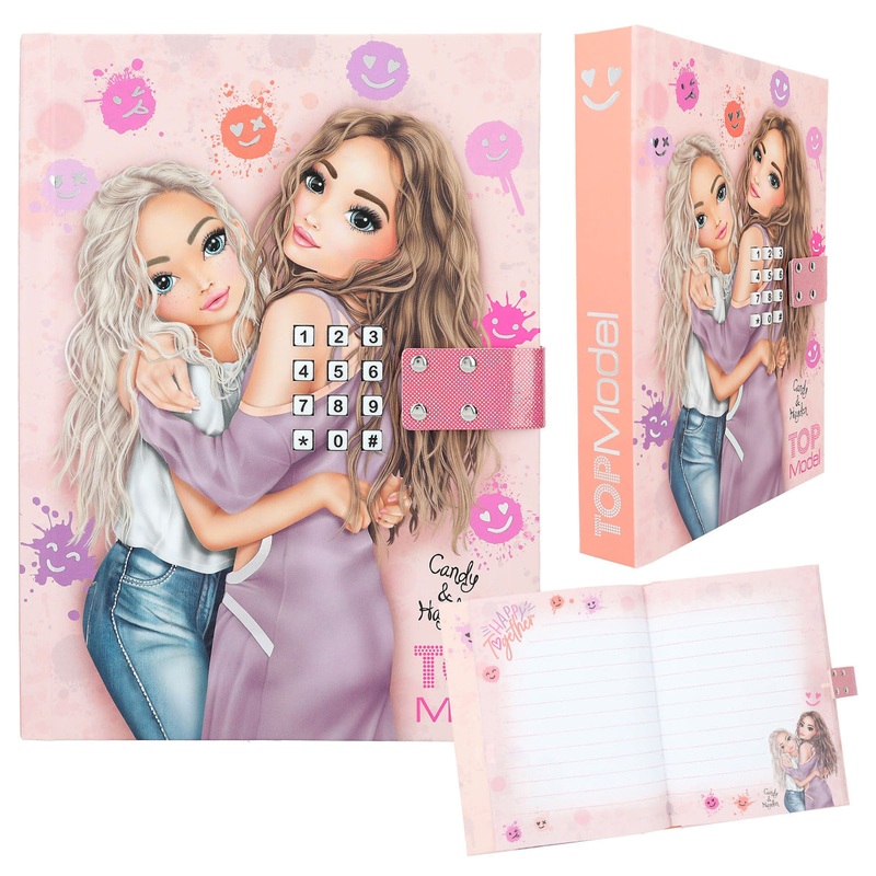 Depesche Topmodel Diary with Code and Sound Happy Together