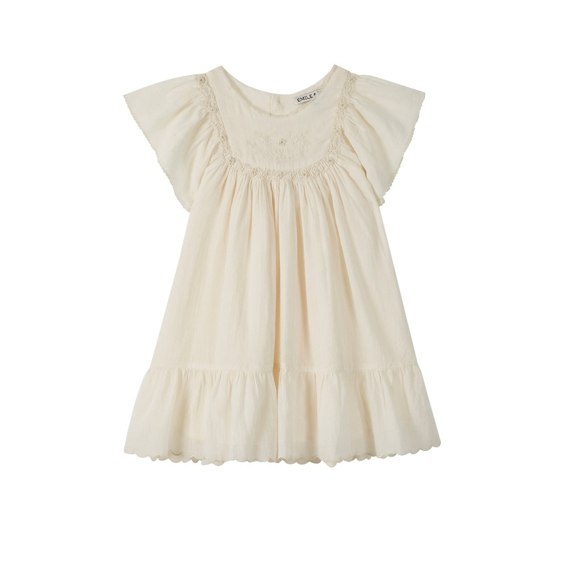 Emile et Ida Dress Ecru