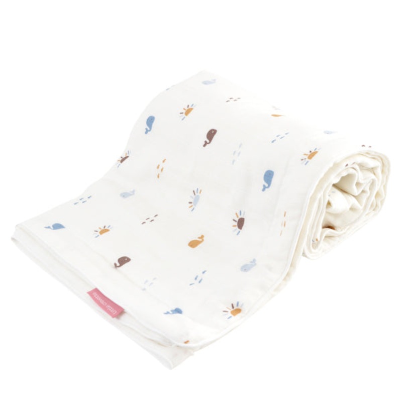 Little Crevette Swaddle Blanket 80x120cm Malo