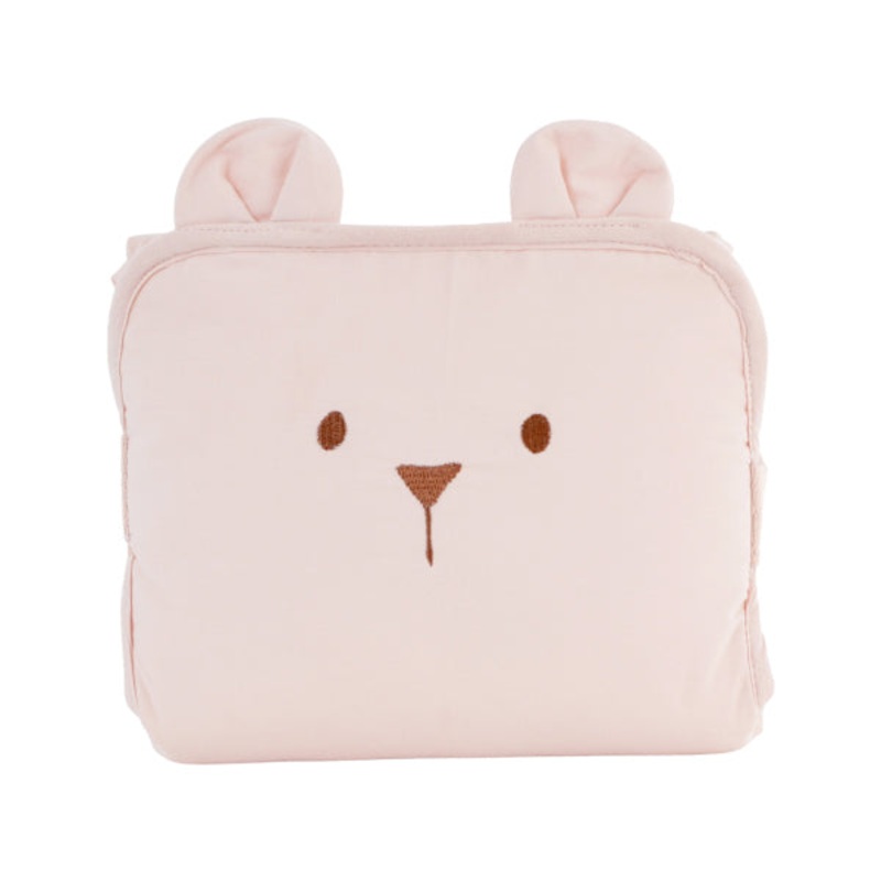 Little Crevette Travel Changing Mat Light Pink