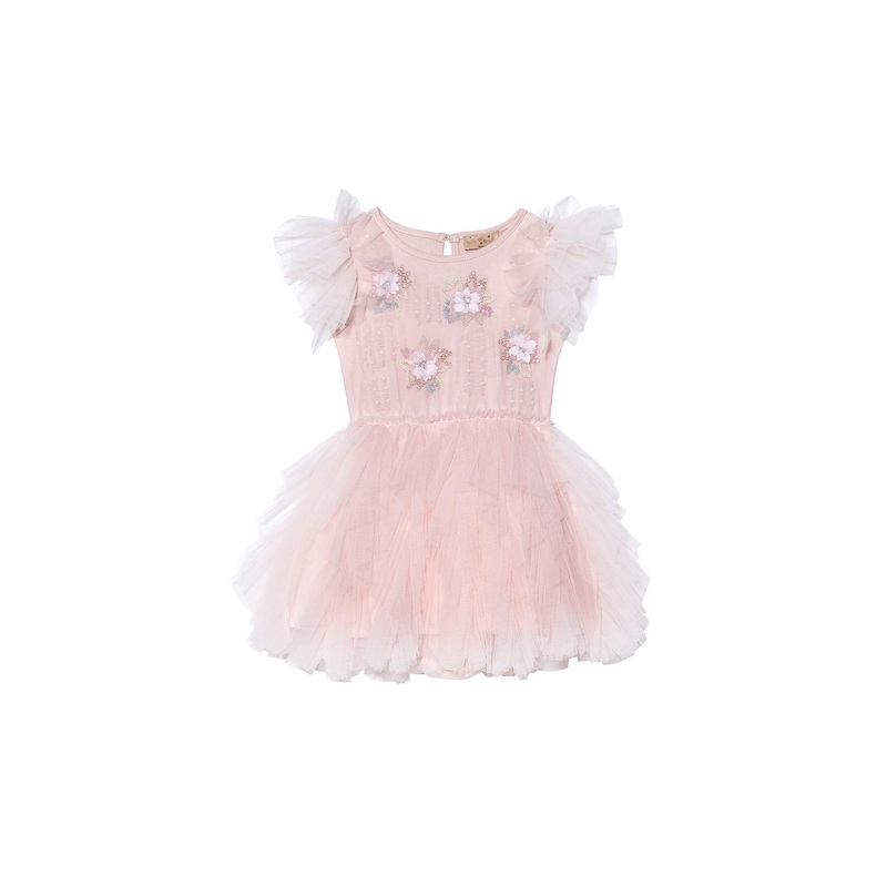 Tutu du Monde Bebe Botanical Bliss Tutu Dress Porcelain Pink