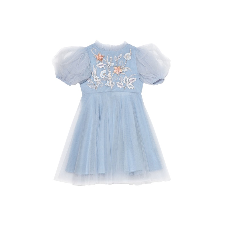 Tutu du Monde Blue Orchid Tulle Dress Blue Dusk
