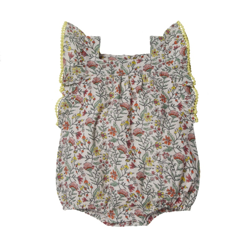 Bonheur du Jour Paris Lonette Romper Rose