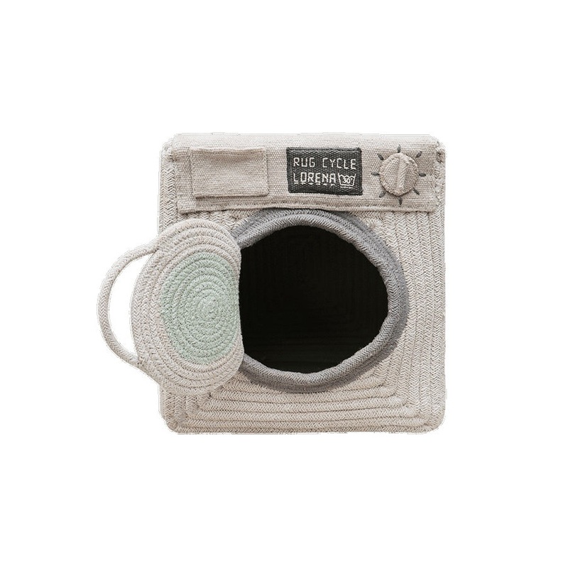 Lorena Canals Kitchen Play Basket Washing Machine - 28x30x33cm