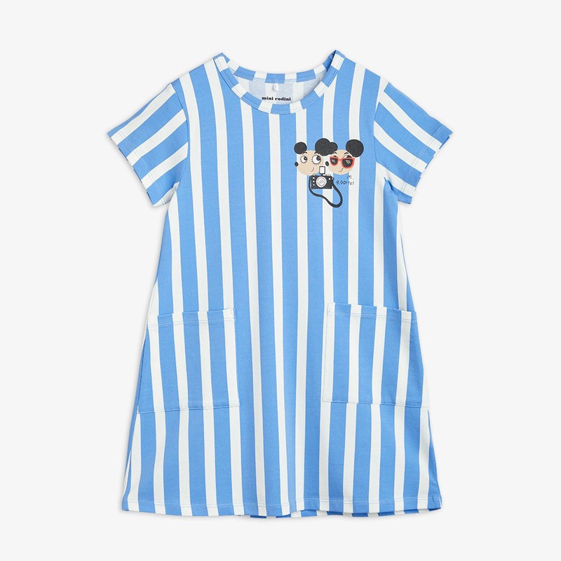 Mini Rodini Childrenswear Ritzratz Stripe AOP SS Dress
