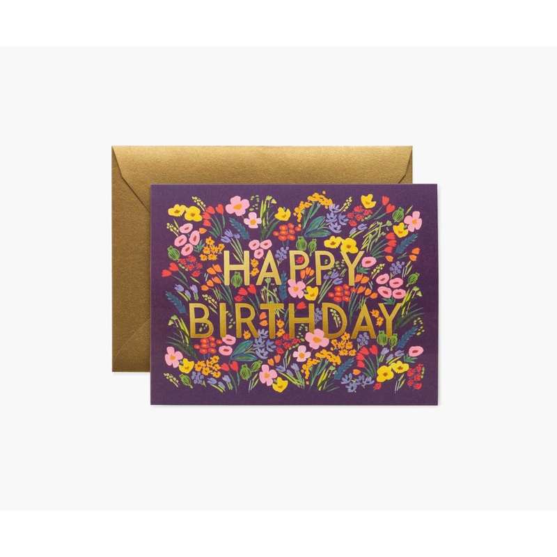 Rifle Paper Co Lea Birthday Card