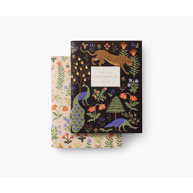 Rifle Paper Co Pair of 2 Menagerie Pocket Notebooks