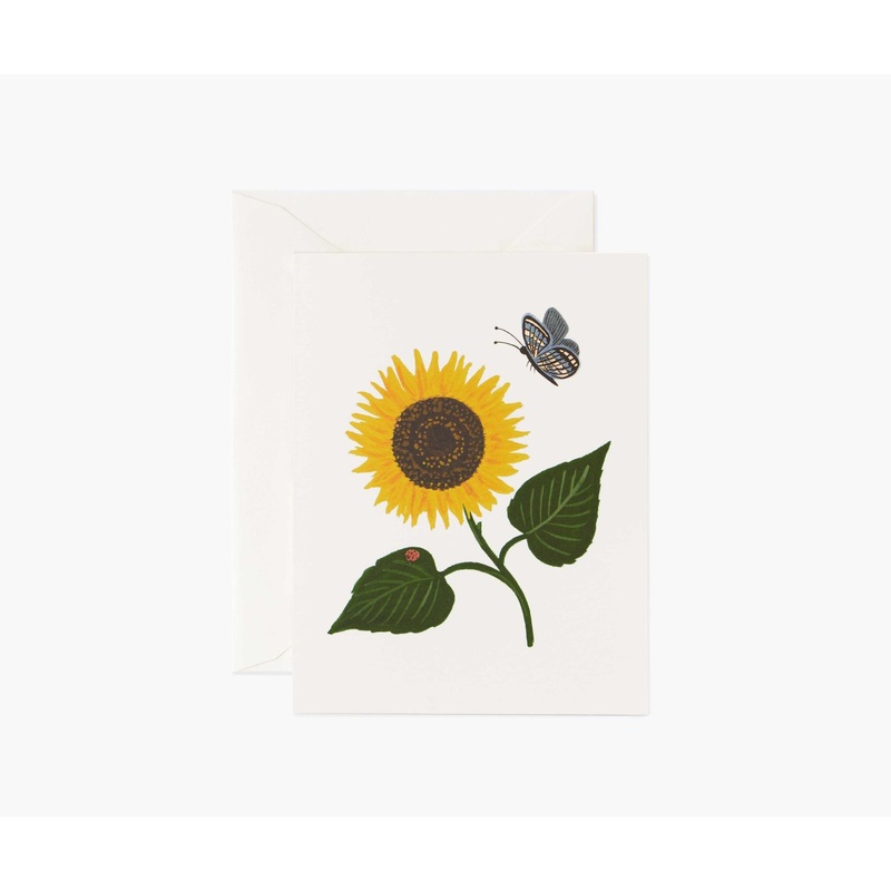 Rifle Paper Co Sunflower Card